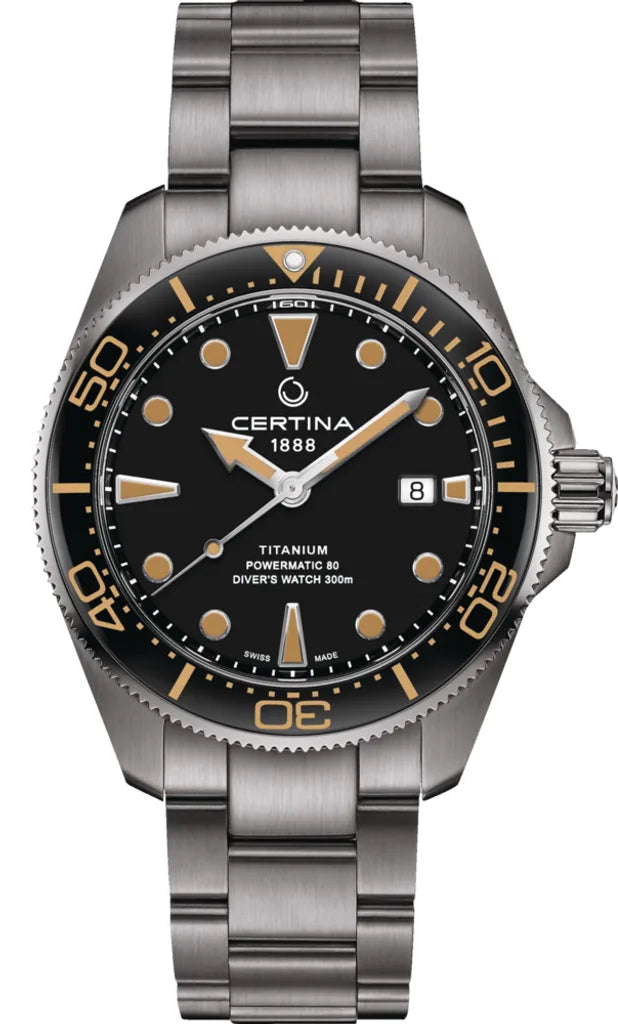 DS Action Diver Powermatic 80 Titanium C032.607.44.051.00 Pánské Hodinky