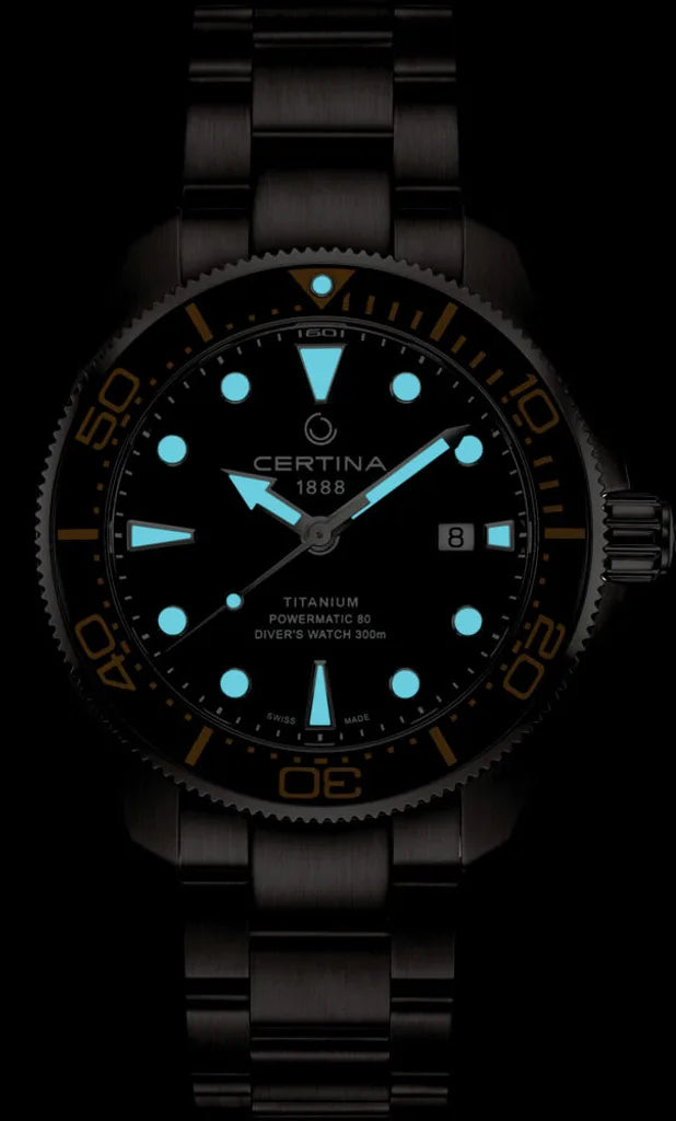 DS Action Diver Powermatic 80 Titanium C032.607.44.051.00 Pánské Hodinky