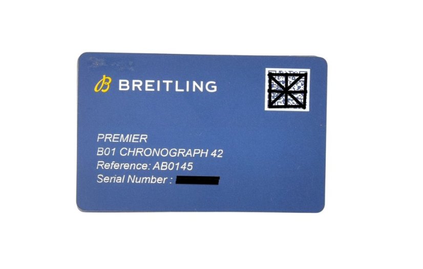Premier B01 Chronograph 42 AB0145331K1A1 Automatické Pánské Hodinky