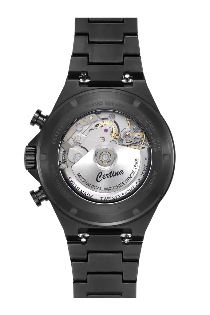DS-7 Chrono Auto Titanium C043.427.44.041.00 Automatické Pánské Hodinky