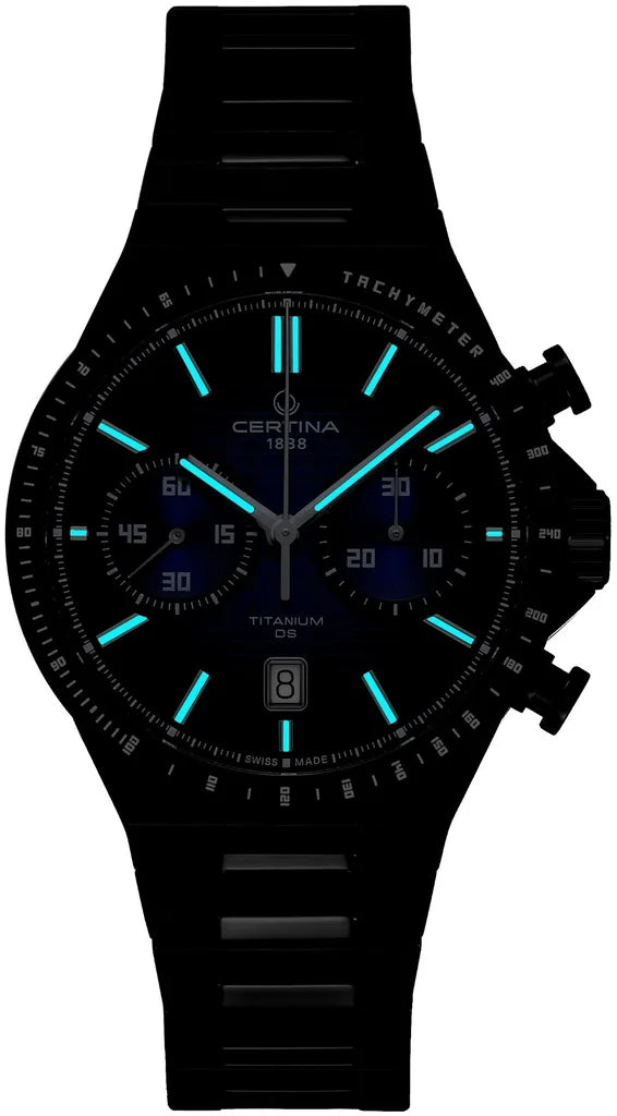 DS-7 Chrono Auto Titanium C043.427.44.041.00 Automatické Pánské Hodinky