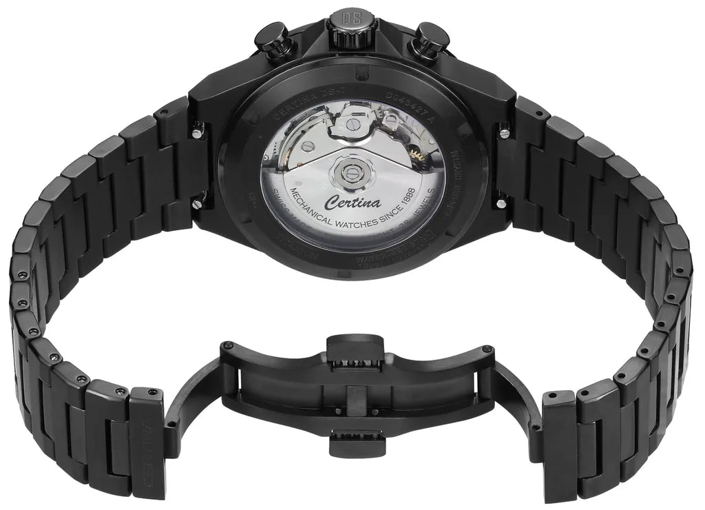 DS-7 Chrono Auto Titanium C043.427.44.041.00 Automatické Pánské Hodinky