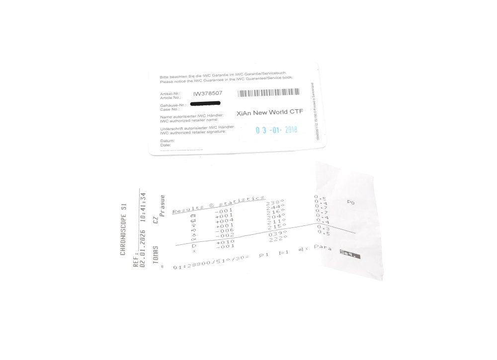 Ingenieur Chronograph Racer IW378507 Automatické Pánské Hodinky