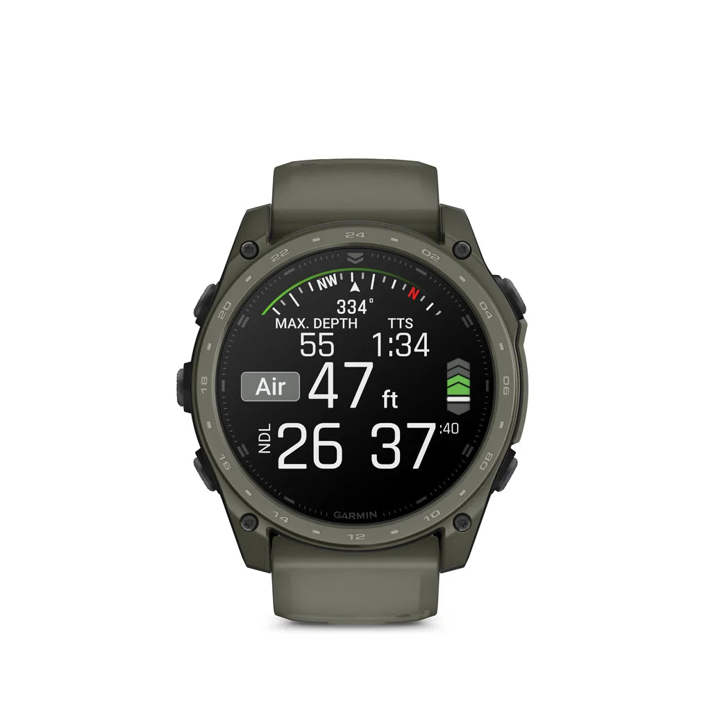 Garmin Tactix 8 51 mm AMOLED Cerakote Applied Ballistics Ultralight Pánské Hodinky 010-04553-11