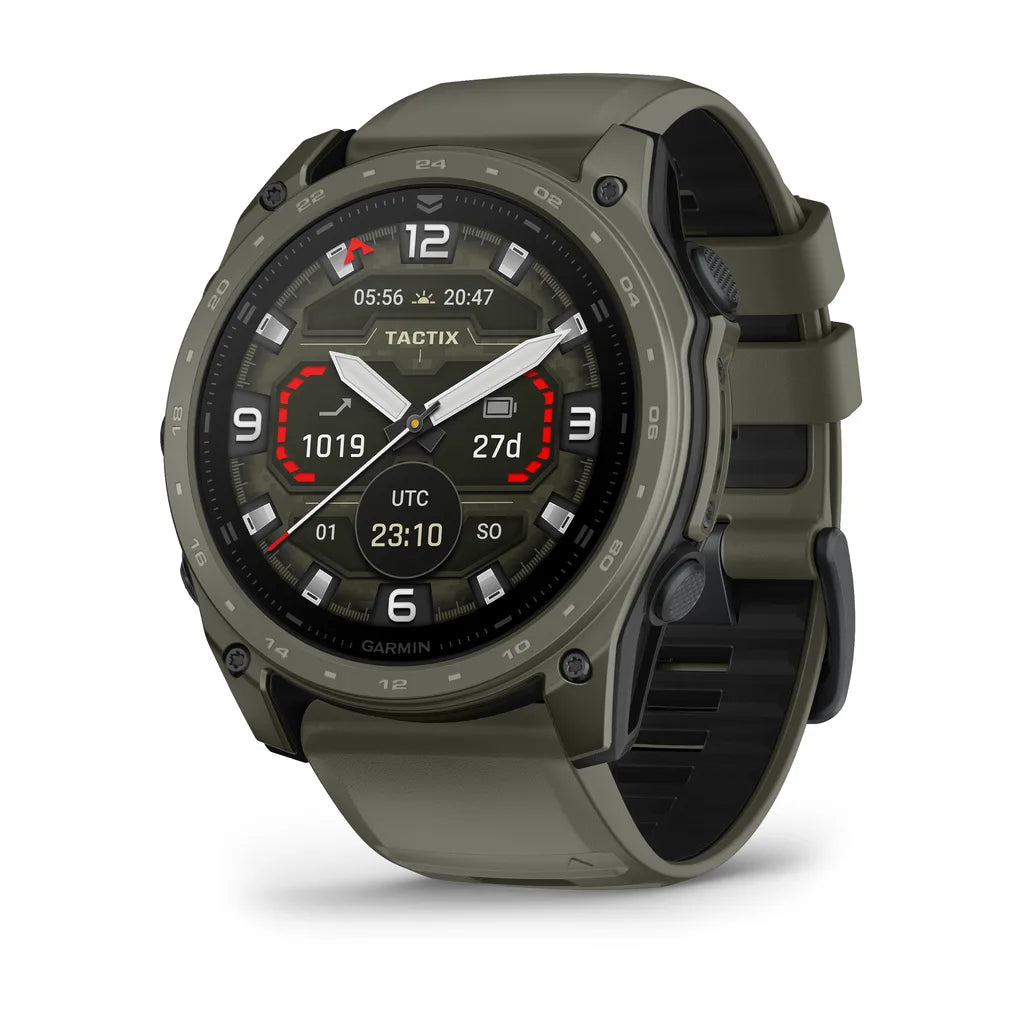 Garmin Tactix 8 51 mm AMOLED Cerakote Applied Ballistics Ultralight Pánské Hodinky 010-04553-11