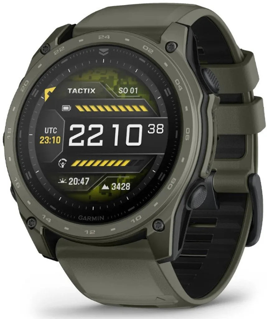 Garmin Tactix 8 51 mm AMOLED Cerakote Applied Ballistics Ultralight Pánské Hodinky 010-04553-11