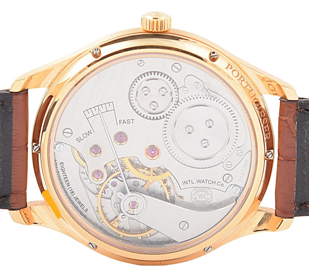 Portuguese Vintage Hand-Wound IW544503 Automatické Pánské Hodinky