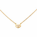 Cartier Heart Náhrdelník ze Žlutého Zlata se Safírem