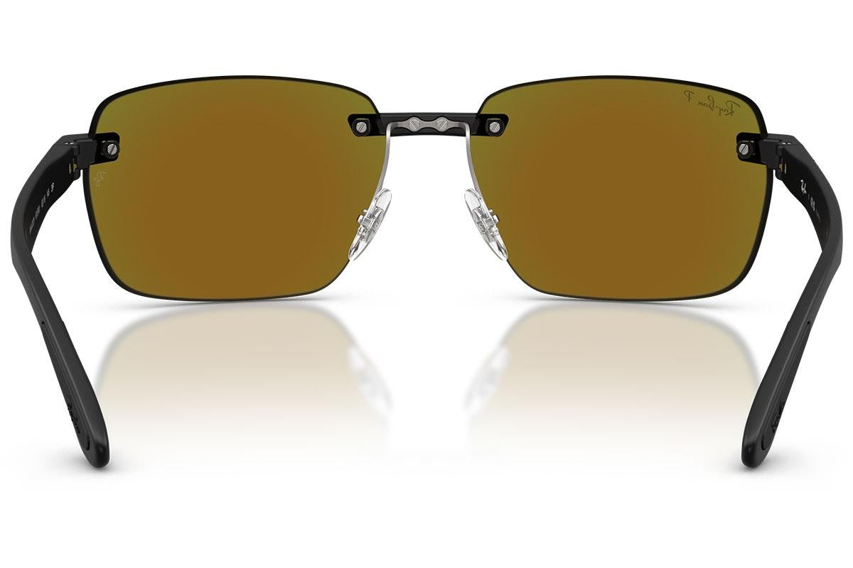Ray-Ban RB4470CH 601SA1 Polarized Sluneční Brýle Černé Modrá