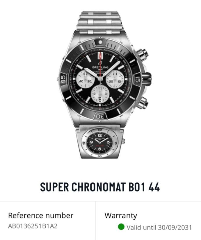 Super Chronomat B01 44 Automatické Pánské Hodinky AB0136251B1A2