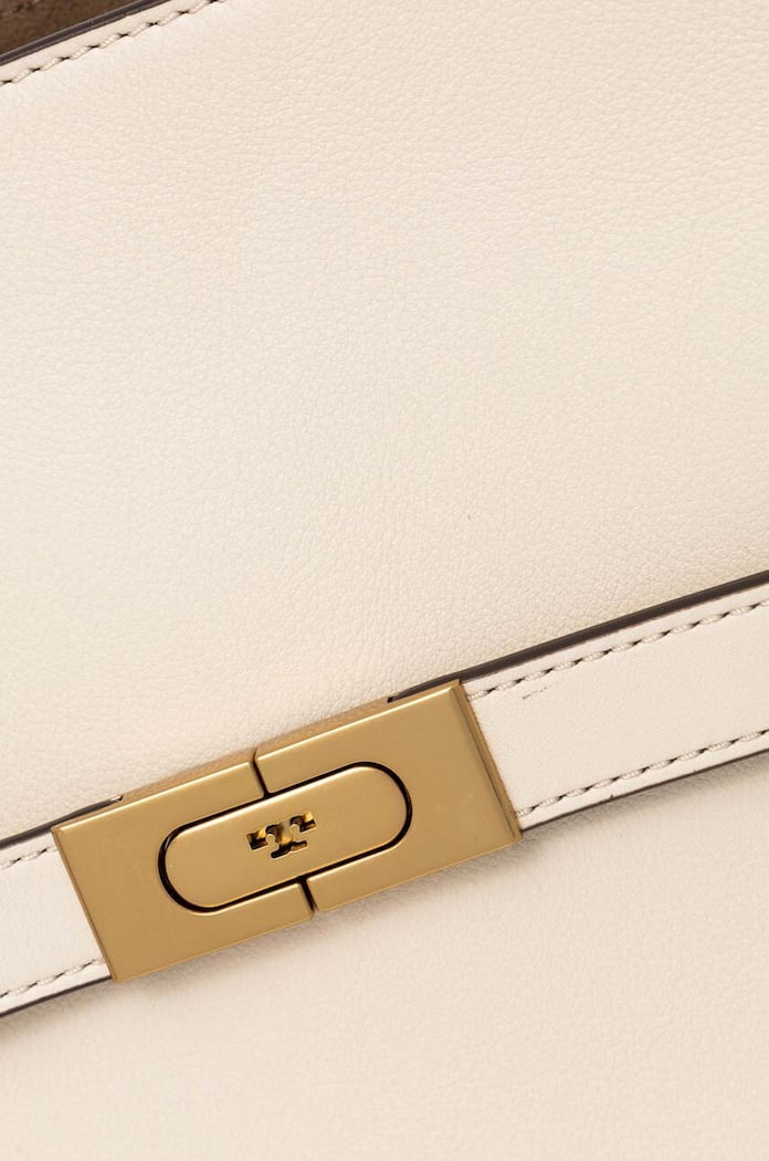 Tory Burch Lee Radziwill Shopper Kožená Kabelka Béžová 158641.122