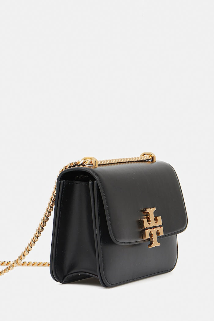 Tory Burch Eleanor Kožená Crossbody Kabelka Černá