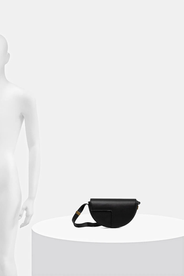 Patou Shopper Kožená Kabelka Černá BA0205000
