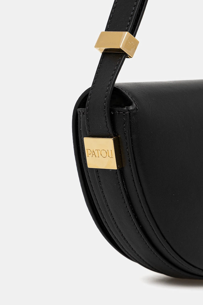 Patou Shopper Kožená Kabelka Černá BA0205000