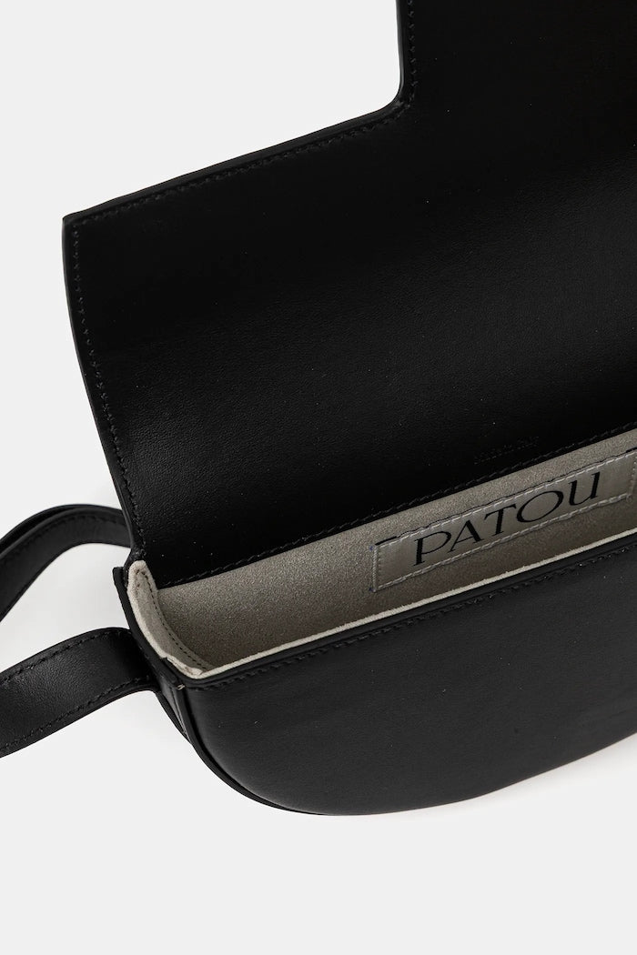Patou Shopper Kožená Kabelka Černá BA0205000