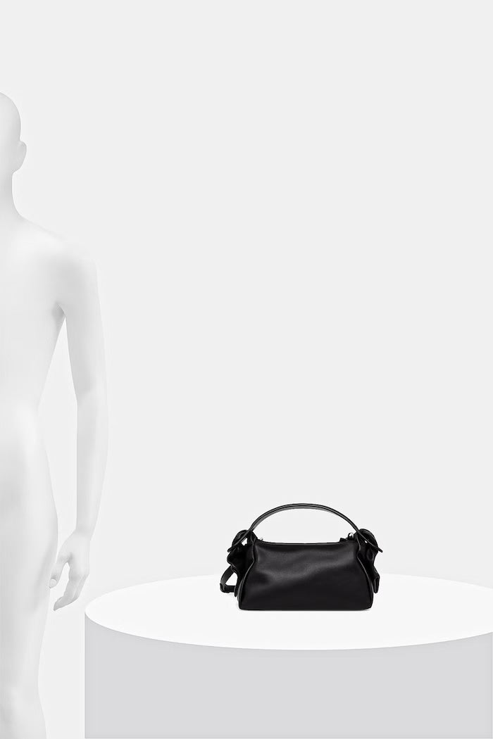 Kenzo Crossbody Kožená Kabelka Černá FE62SA818L01