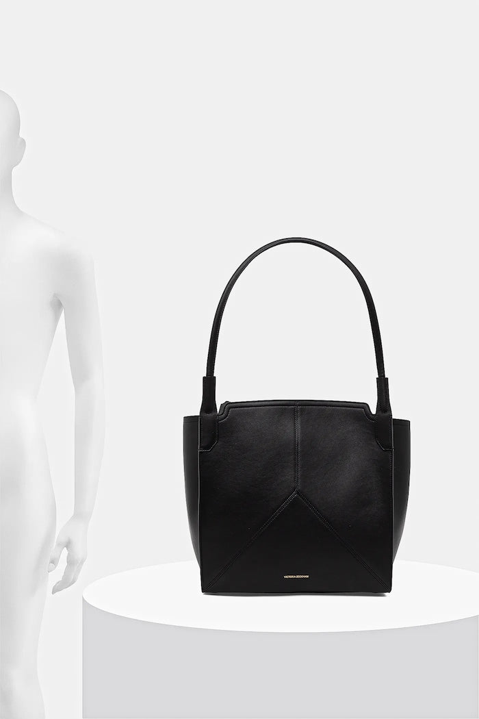 Victoria Beckham Shopper Kožená Taška Černá