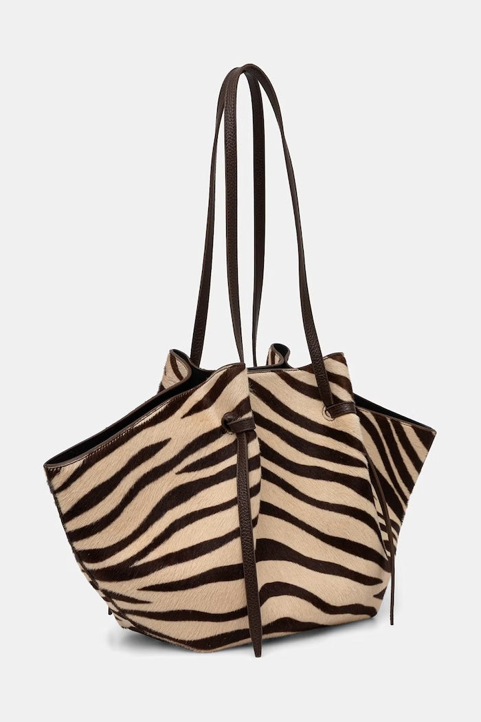 Yuzefi Large Mochi Shopper Kožená Kabelka Hnědá YUZPF26-HB-LM-L076