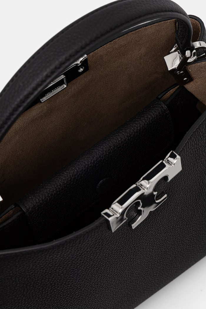 Tory Burch Eleanor Crossbody Kožená Kabelka Černá
