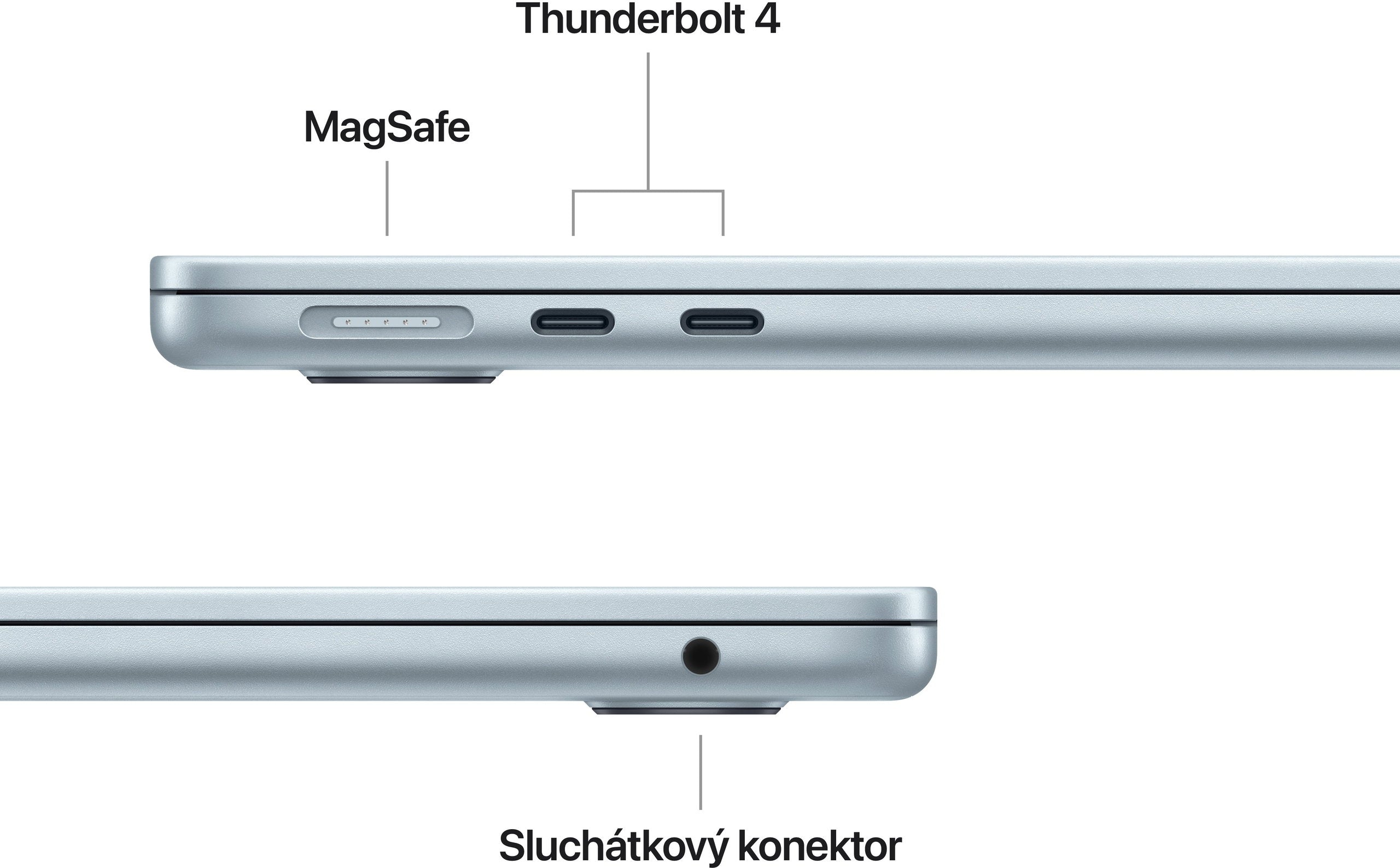Apple MacBook Air 13" M5 2026 Blankytně Modrý