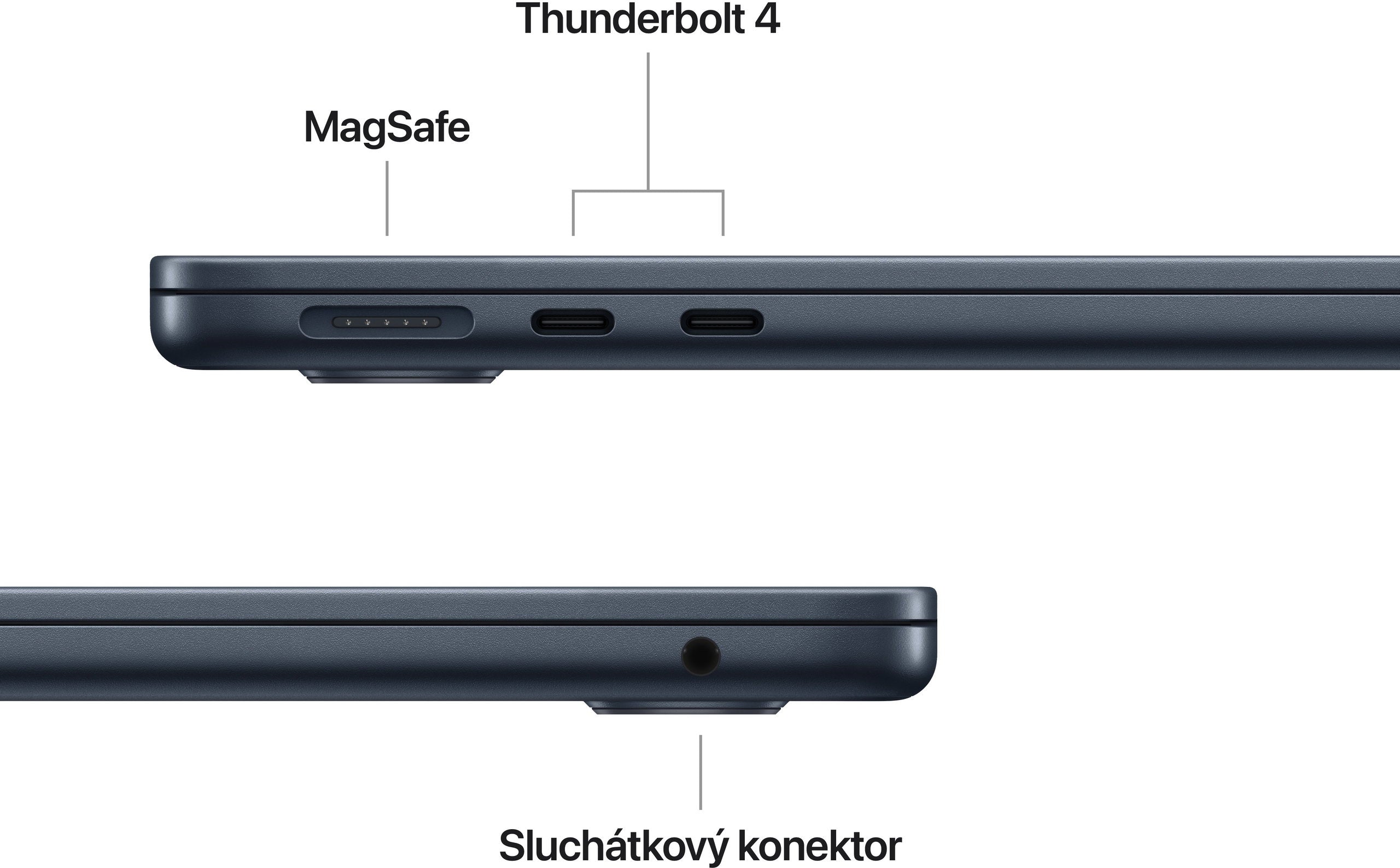 Apple MacBook Air 13" M5 2026 Temně Inkoustový
