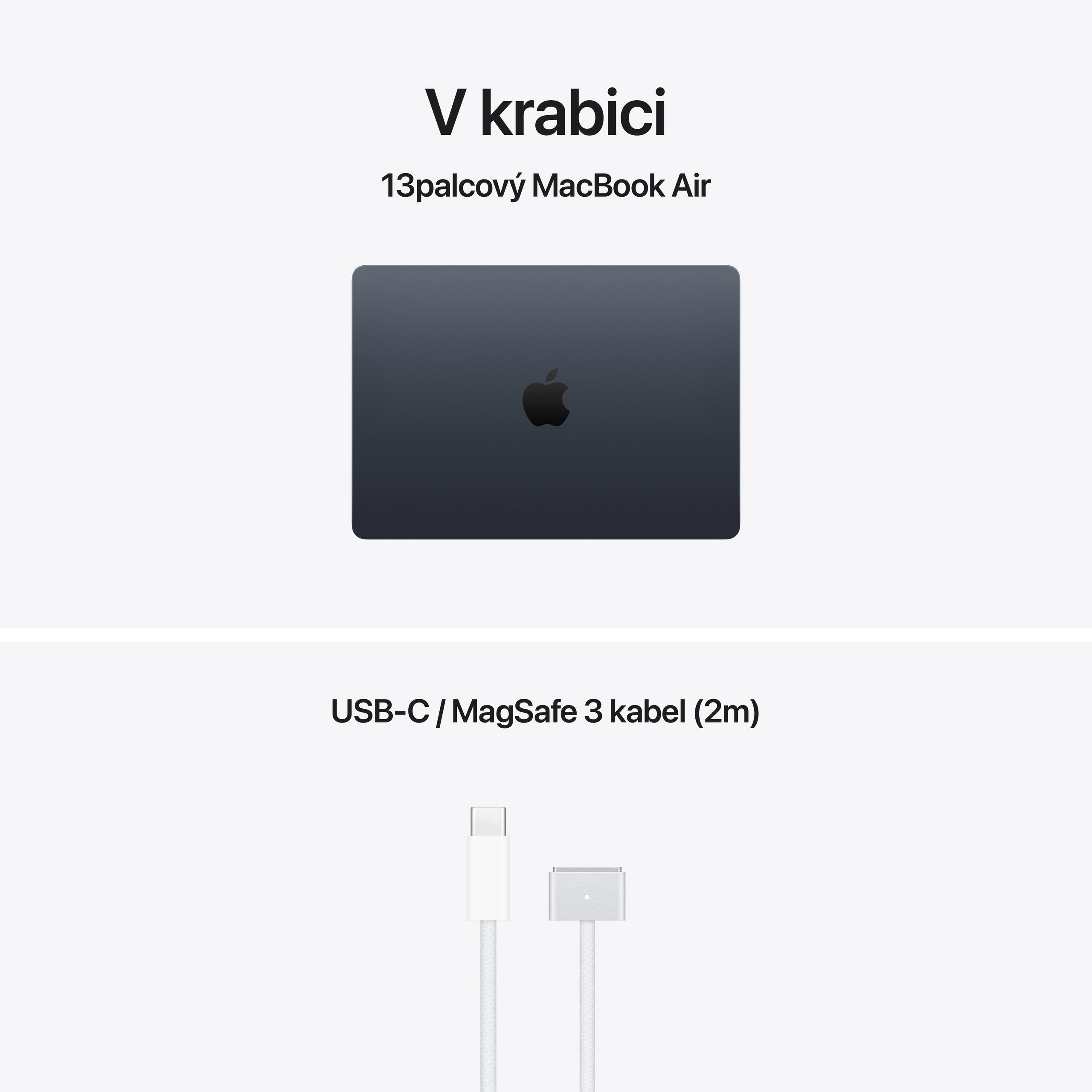 Apple MacBook Air 13" M5 2026 Temně Inkoustový