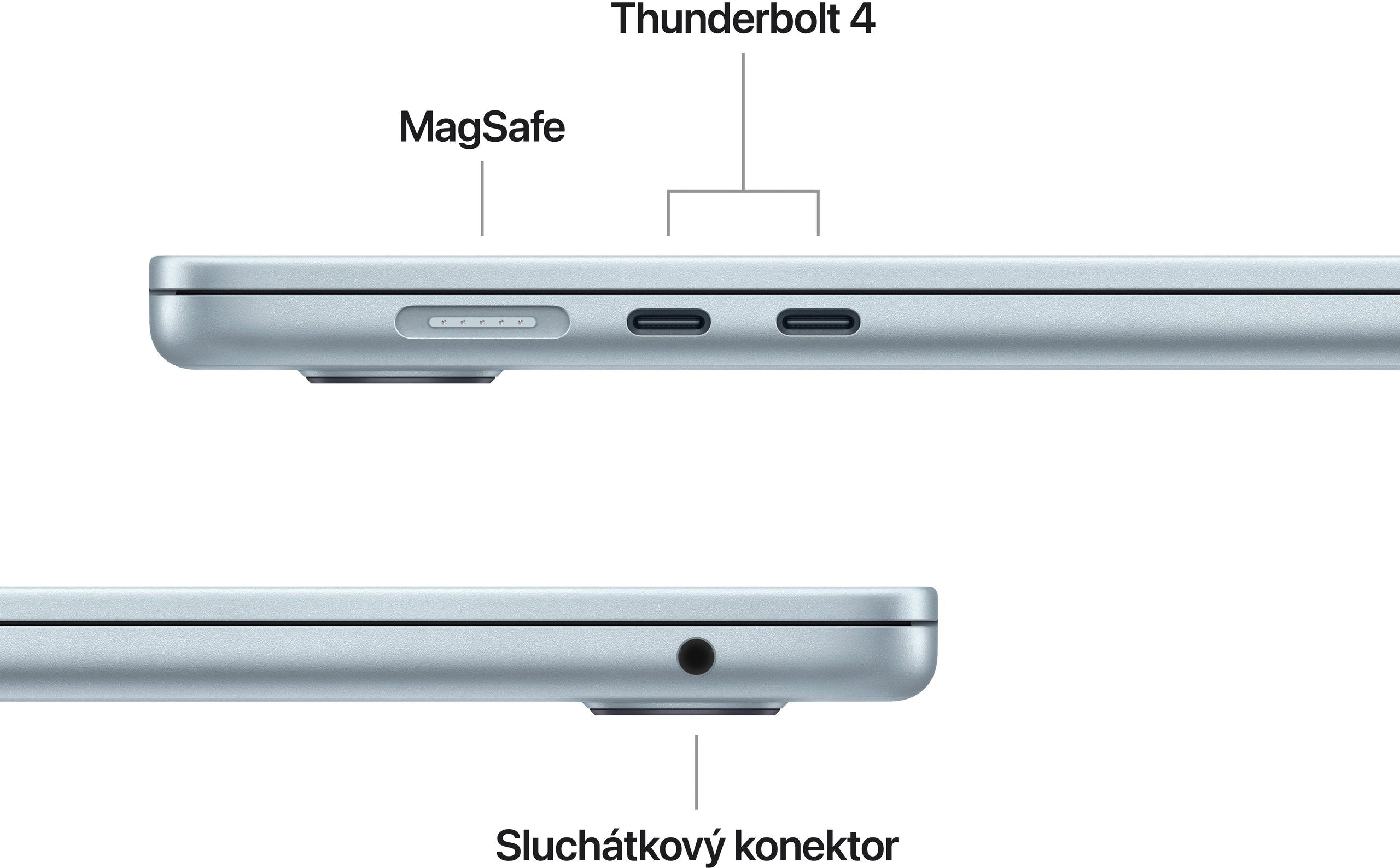 Apple MacBook Air 15" M5 2026 Blankytně Modrý
