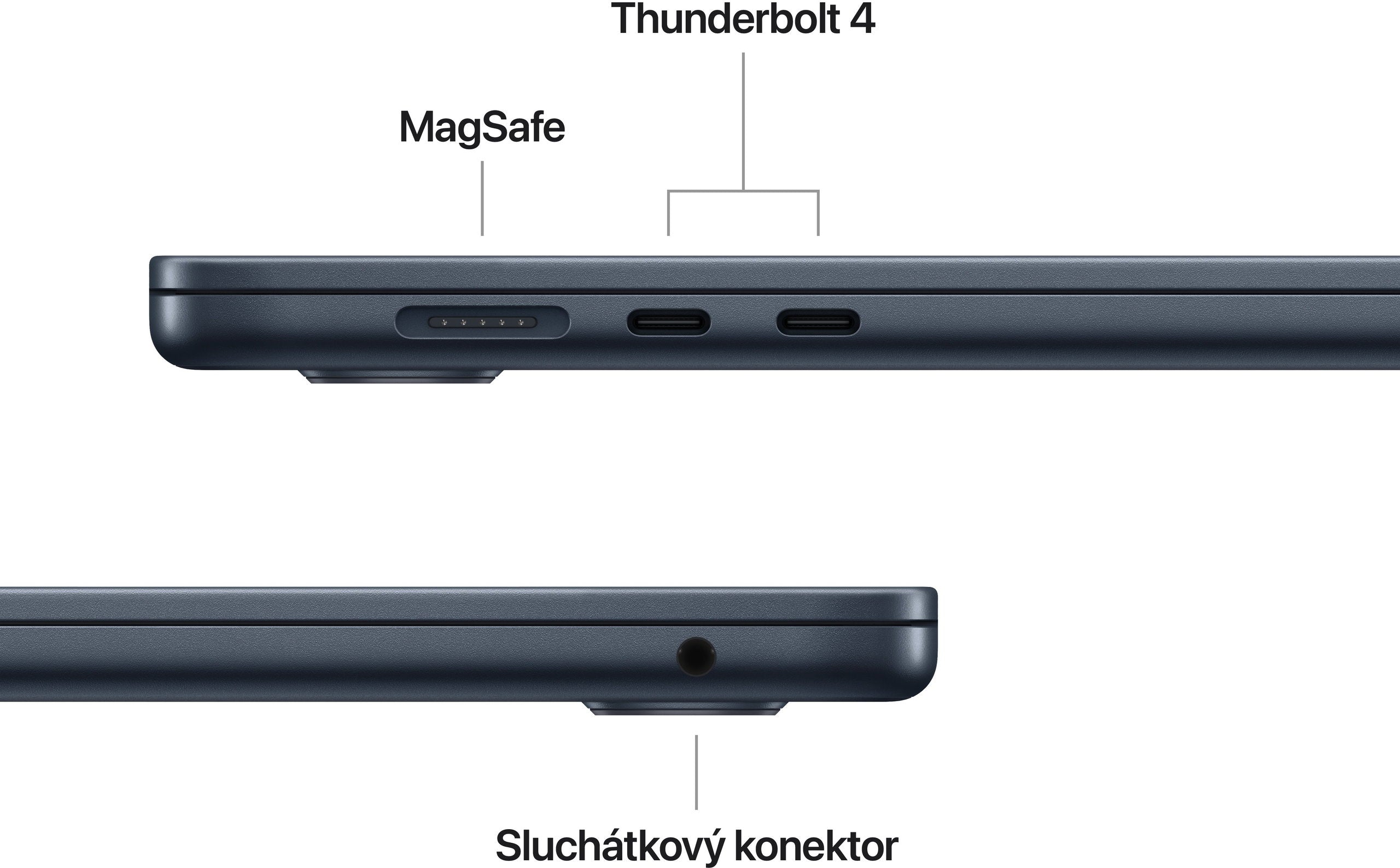 Apple MacBook Air 15" M5 International 2026 Temně inkoustový