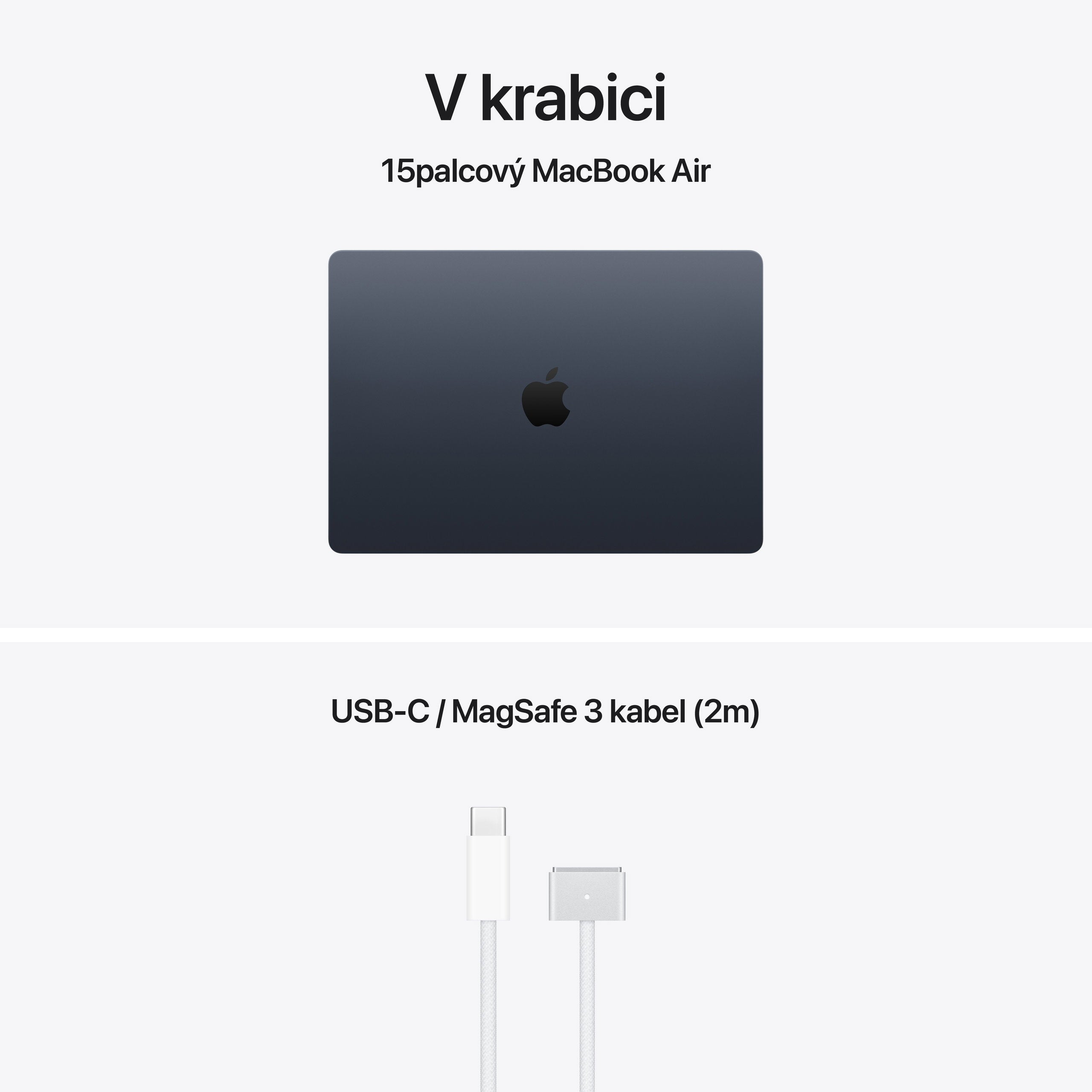 Apple MacBook Air 15" M5 International 2026 Temně inkoustový
