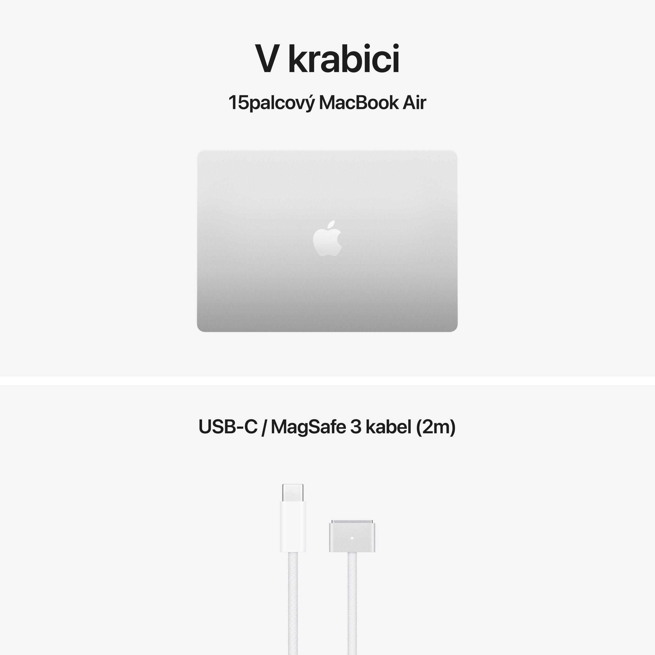Apple MacBook Air 15" M5 2026 Stříbrný