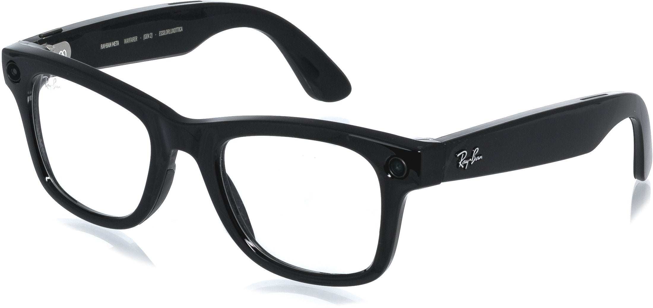 Meta Wayfarer Chytré Brýle Gen 2 Lesklá Černá Zelená 0RW4012 601/1M50