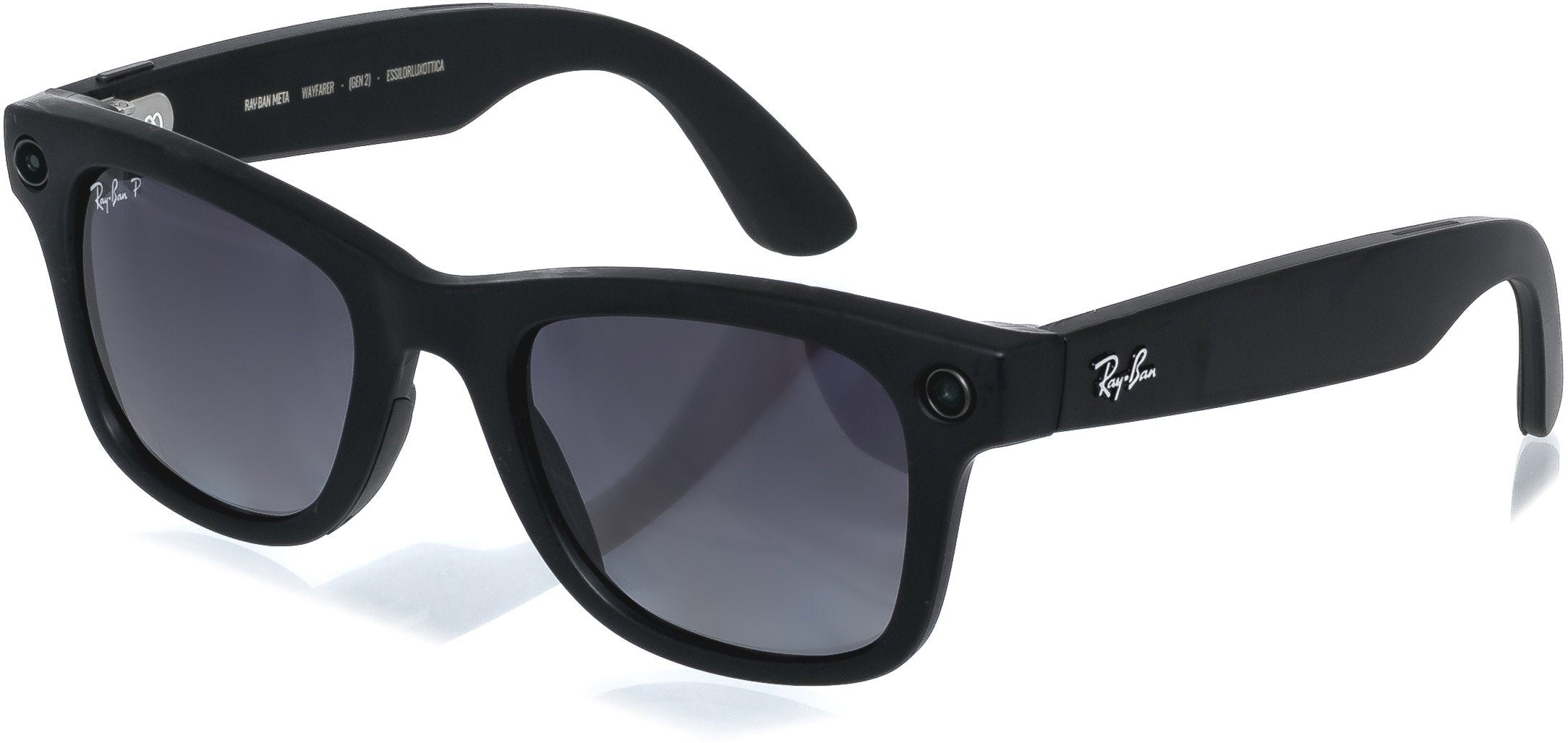 Meta Wayfarer Chytré Brýle Gen 2 Černá Šedá Polarizační RW4012