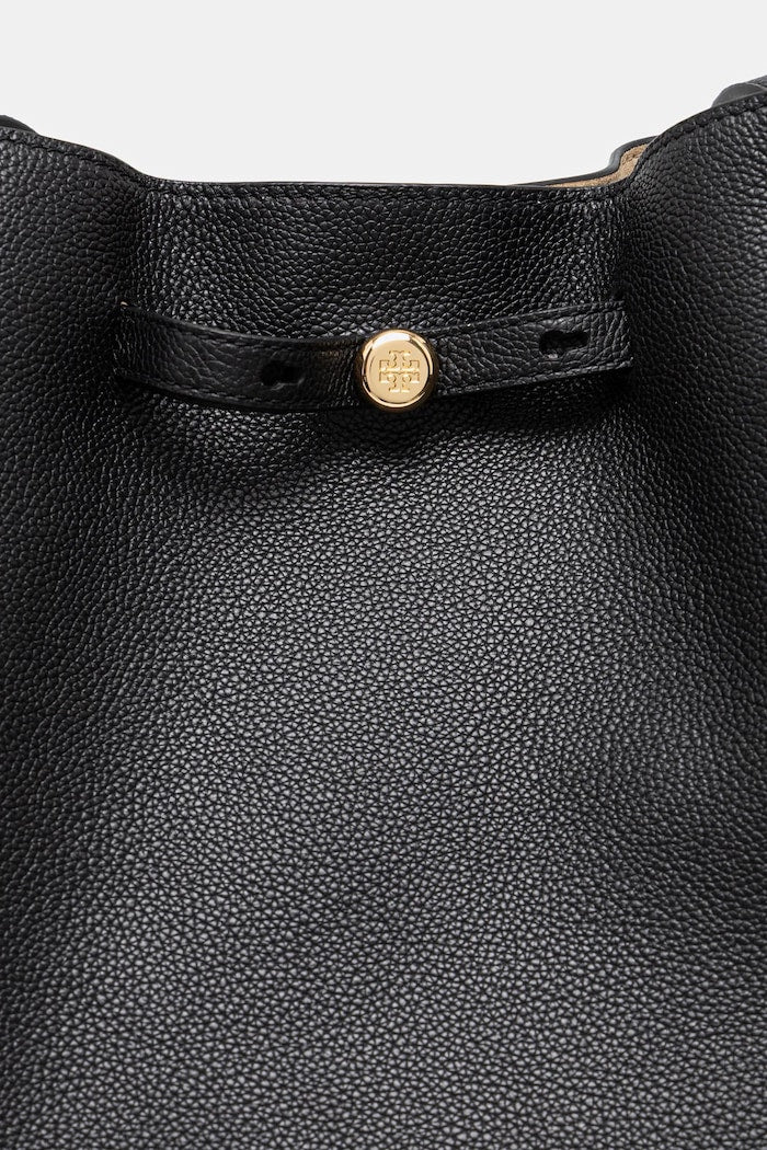 Tory Burch Romy Shopper Kožená Kabelka Černá 163388-001