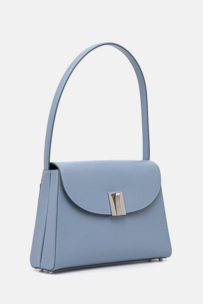 Bally Crossbody Kožená Kabelka Modrá WAH01Q