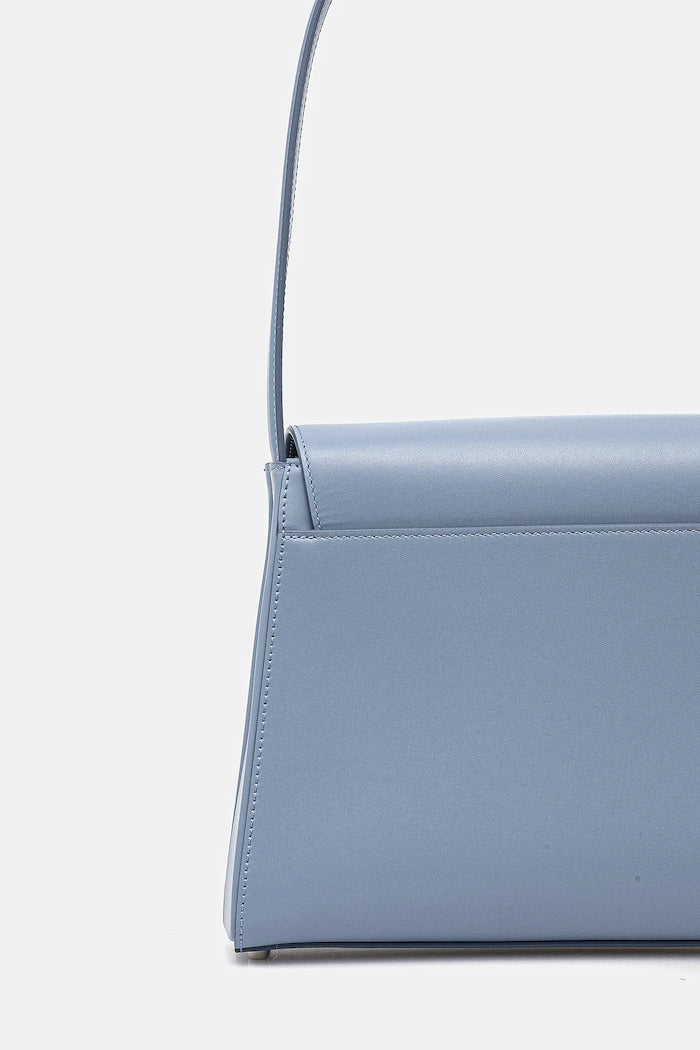 Bally Crossbody Kožená Kabelka Modrá WAH01Q