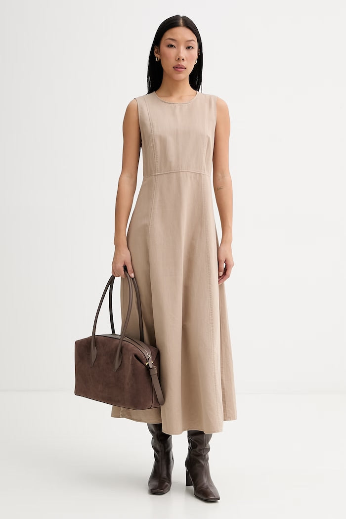 Yuzefi Brioche Duffle Semišová Shopper Kabelka Hnědá YUZRS26-HB-BD-S026