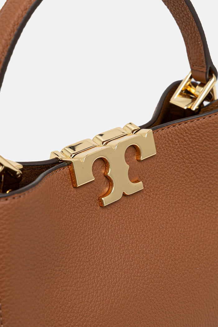 Tory Burch Eleanor Shopper Kožená Kabelka Hnědá 171235
