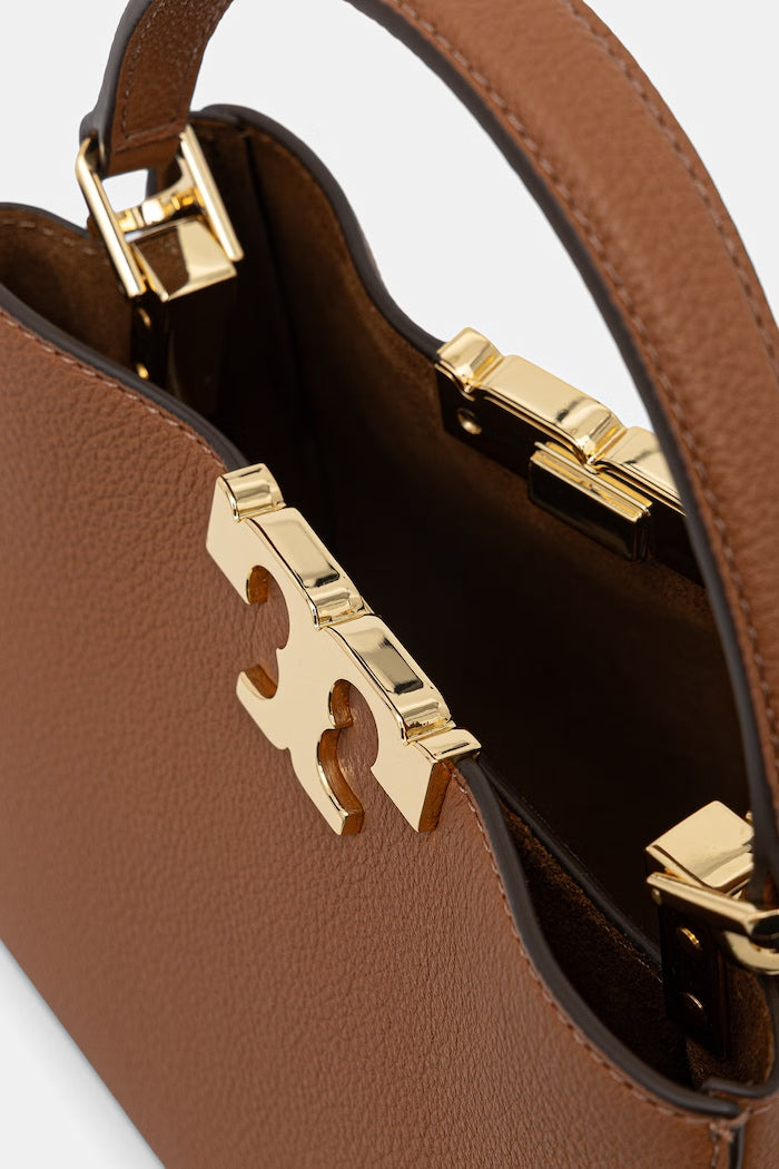 Tory Burch Eleanor Shopper Kožená Kabelka Hnědá 171235