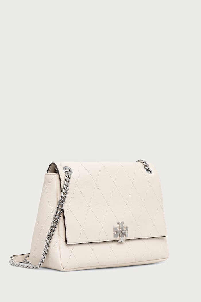 Tory Burch Charlie Crossbody Kožená Kabelka Béžová 185828