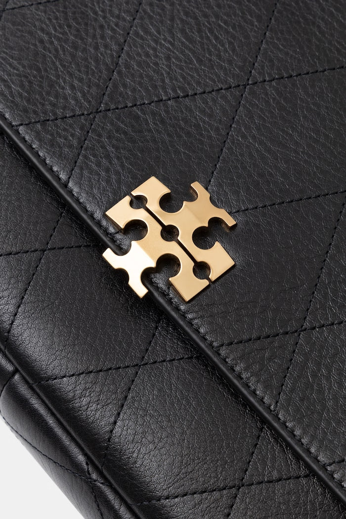 Tory Burch Charlie Crossbody Kožená Kabelka Černá 185828