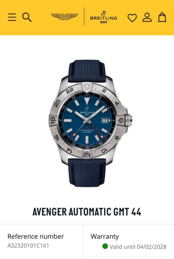 Avenger GMT 44 Automatické Pánské Hodinky A32320101C1X1