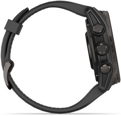 Fenix 8 AMOLED 43 mm Safírové Carbon Gray DLC Titanium Pánské Hodinky