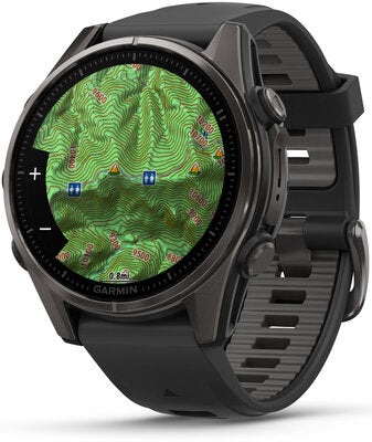 Fenix 8 AMOLED 43 mm Safírové Carbon Gray DLC Titanium Pánské Hodinky