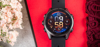 Fenix 8 AMOLED 43 mm Safírové Carbon Gray DLC Titanium Pánské Hodinky