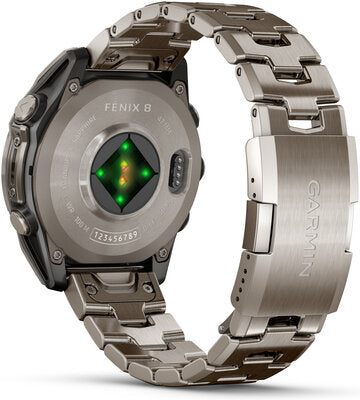 Fenix 8 AMOLED 47mm Titan Exclusive Titanium Band