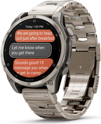 Fenix 8 AMOLED 47mm Titan Exclusive Titanium Band