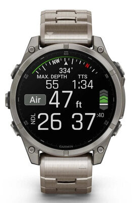 Fenix 8 AMOLED 47mm Titan Exclusive Titanium Band