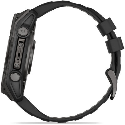 Fenix 8 AMOLED 51mm Sapphire Carbon Gray DLC Titanium Black