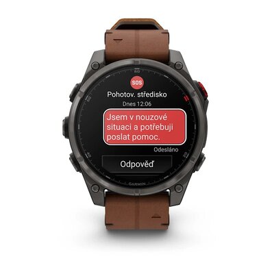 Fenix 8 Pro AMOLED 47 mm Safírové Carbon Gray DLC Titanium 010-03198-40 Pánské Hodinky