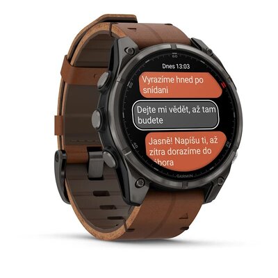 Fenix 8 Pro AMOLED 47 mm Safírové Carbon Gray DLC Titanium 010-03198-40 Pánské Hodinky